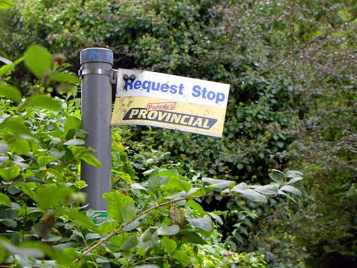 A People&rsquo;s Provincial Request Stop