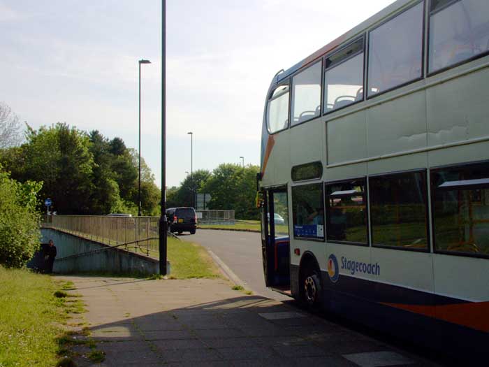 Stagecoach South route 663 double-decker
