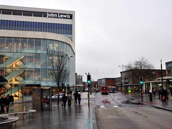 John Lewis store in Exeter