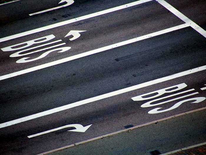Bus lane