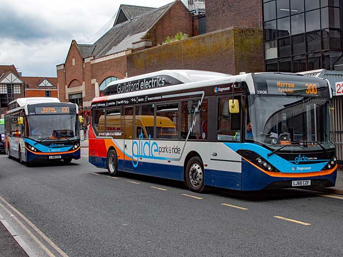 Zero-emission Stagecoach South park-and-ride buses