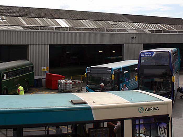 Northfleet bus garage