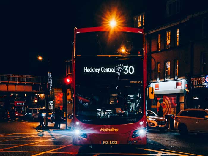 Metroline route 30 double-decker